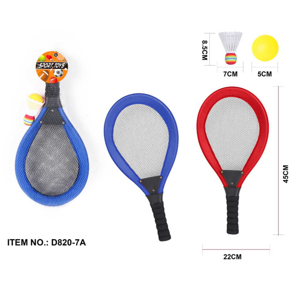 Badminton Fun Game - Set Raket Bulu Tangkis Anak-anak, Mainan