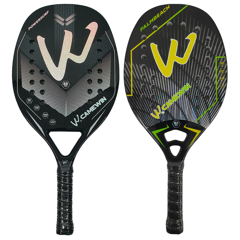 Li Ning Racket - Camewin raket tenis pantai 3K, raket