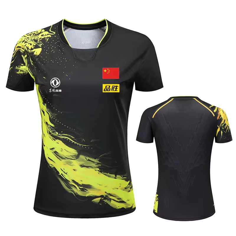 Badminton Emoji - Kaus motif Tenis Meja Naga Tiongkok