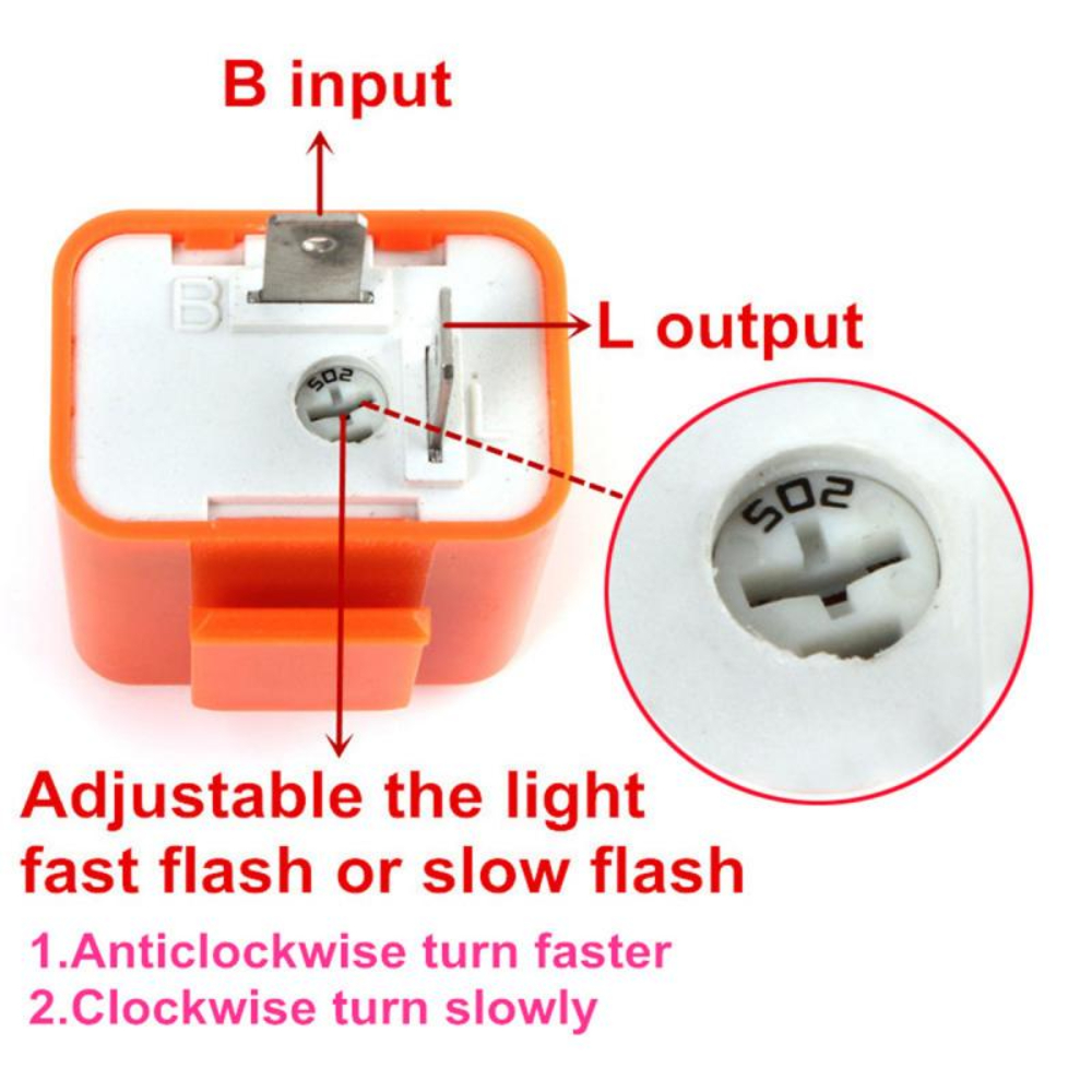Relay Flasher Elektronik LED 2 - Badminton Flash ulasan dan harga