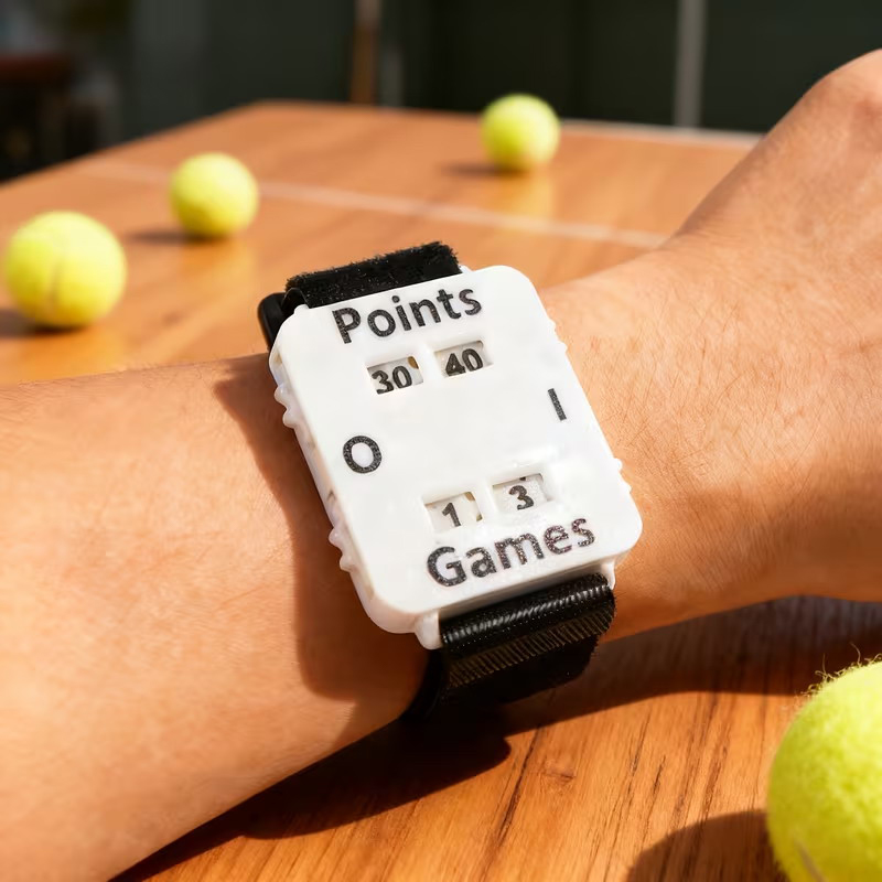 Gelang Pencatat Skor Kriket Te - Badminton Counter ulasan dan harga