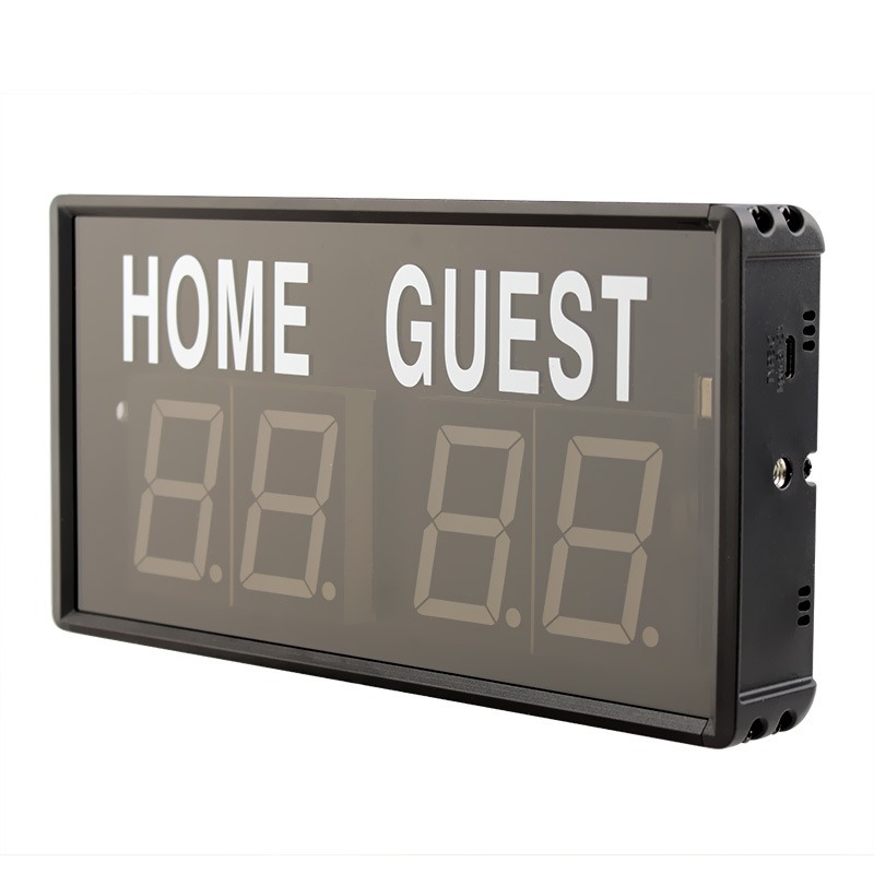 Papan Skor Elektronik LED 4 Di - Badminton Counter ulasan dan harga