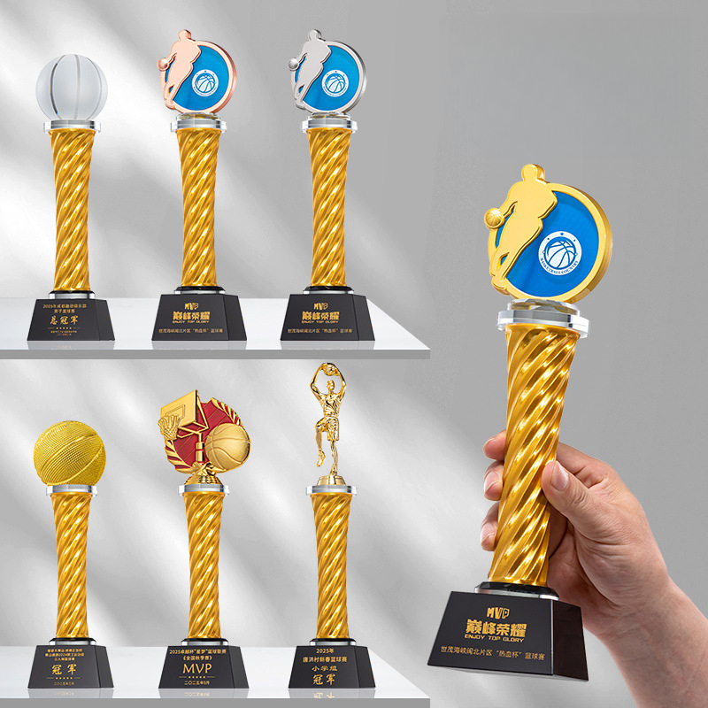 Piala kristal seri olahraga bo - Badminton Championship ulasan dan harga