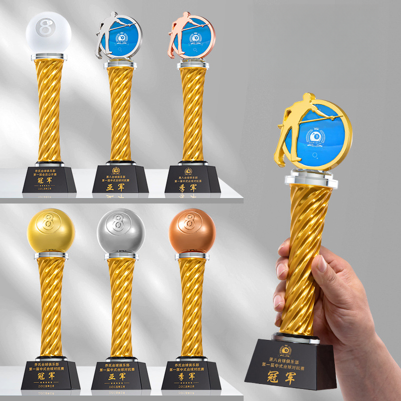 Piala kristal seri olahraga bo - Badminton Championship ulasan dan harga