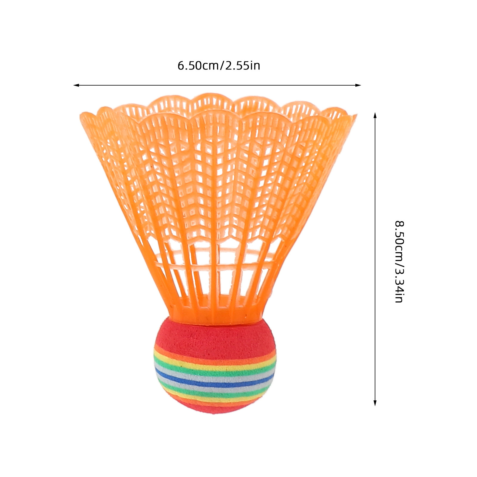 12 Buah Shuttlecock Warna-Warn - Badminton Materi ulasan dan harga