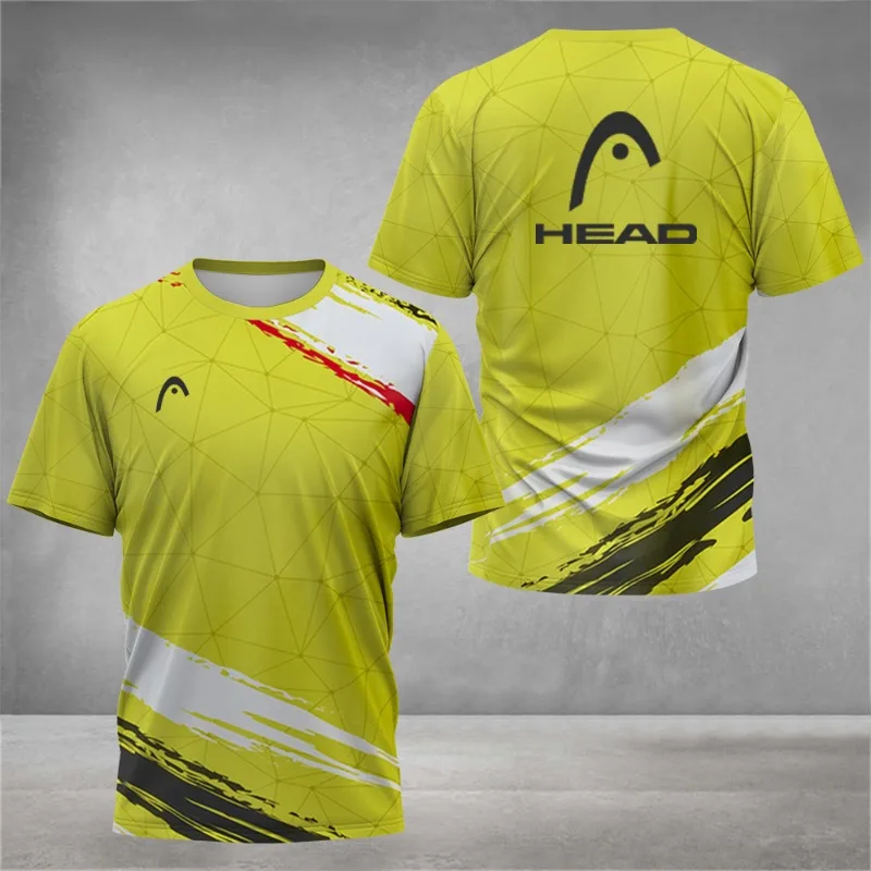 Kaus Pria Bersirkulasi Musim P - Badminton Emoji ulasan dan harga