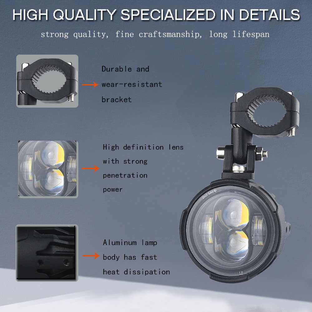 Lampu Kabut Motor E-Mark, Lamp - Badminton Flash ulasan dan harga