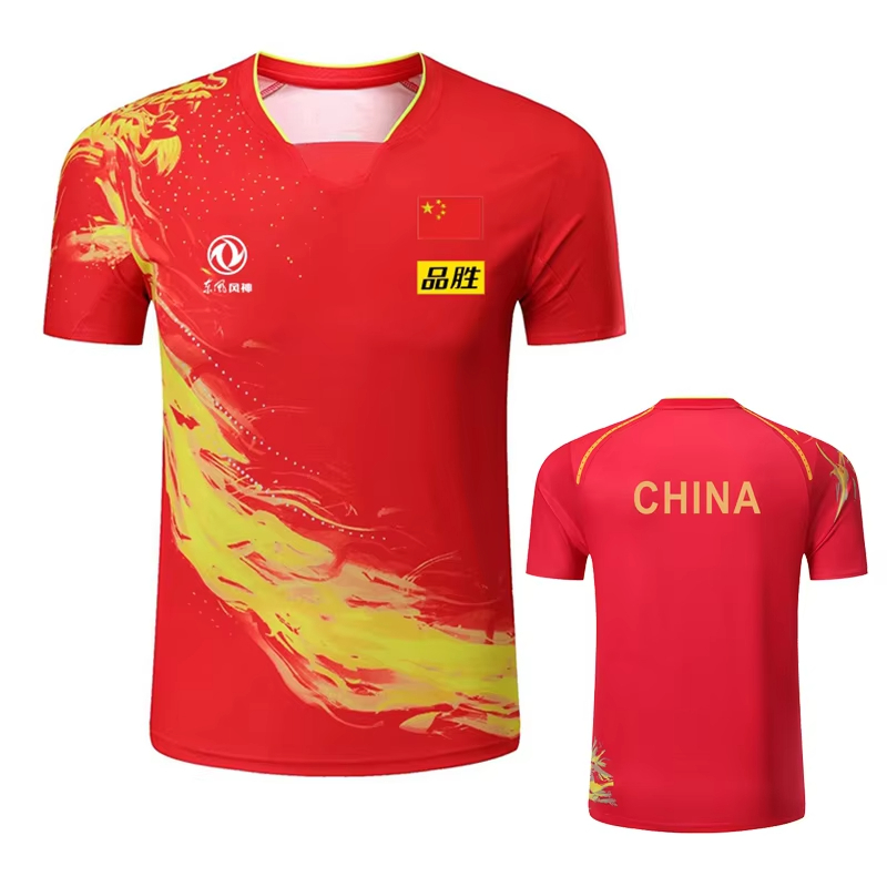 Kaus motif Tenis Meja Naga Tio - Badminton Emoji ulasan dan harga