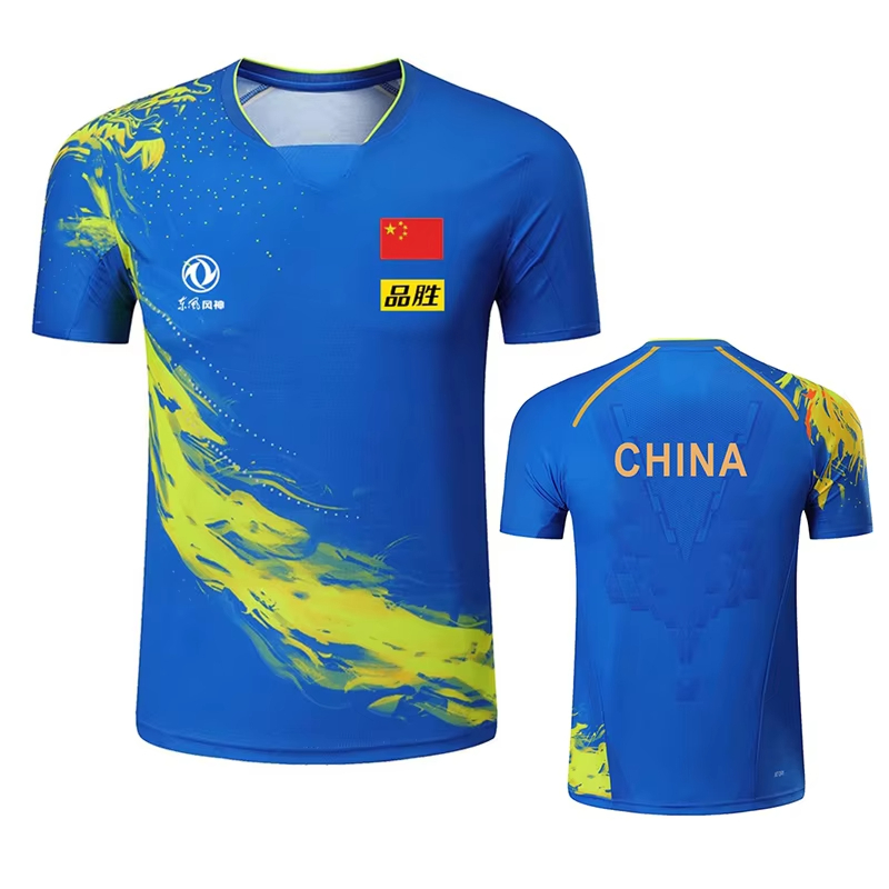 Kaus motif Tenis Meja Naga Tio - Badminton Emoji ulasan dan harga