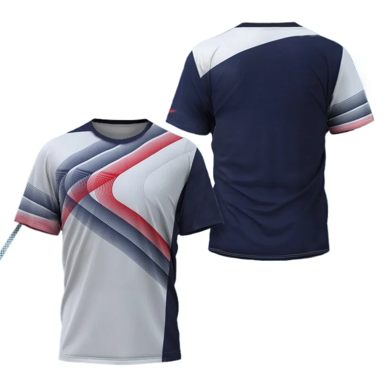 Kaus Grafis Tenis Meja CHINA D - Badminton Emoji ulasan dan harga