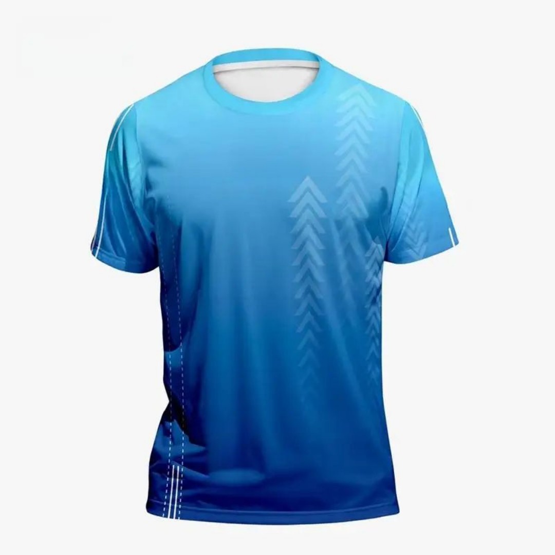 Kaos olahraga pria musim panas - Badminton Emoji ulasan dan harga