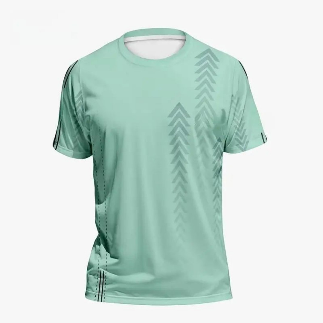 Kaos olahraga pria musim panas - Badminton Emoji ulasan dan harga