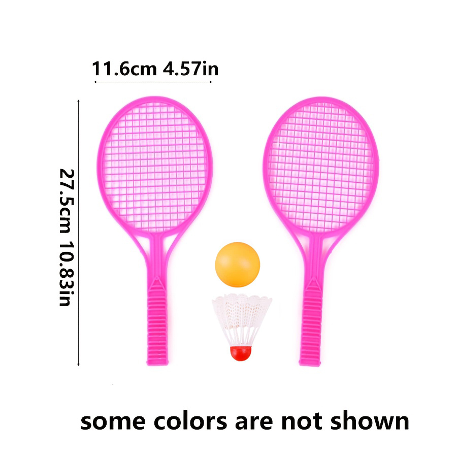 4 Buah/Set Set Raket Tenis Mej - Badminton Fun Game ulasan dan harga