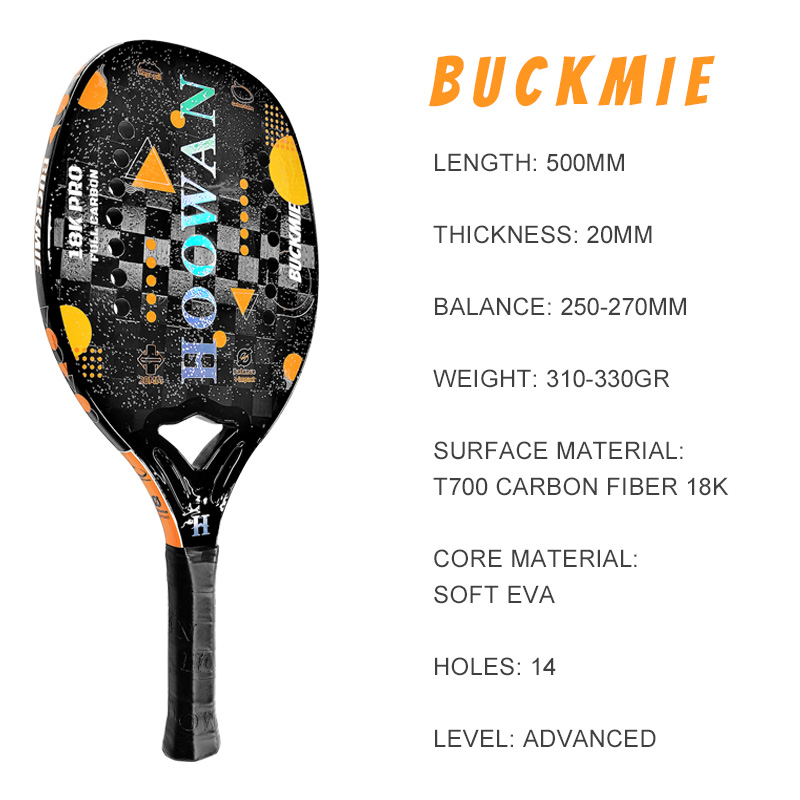 Raket Tenis Pantai HOOWAN BUCK - Li Ning Racket ulasan dan harga