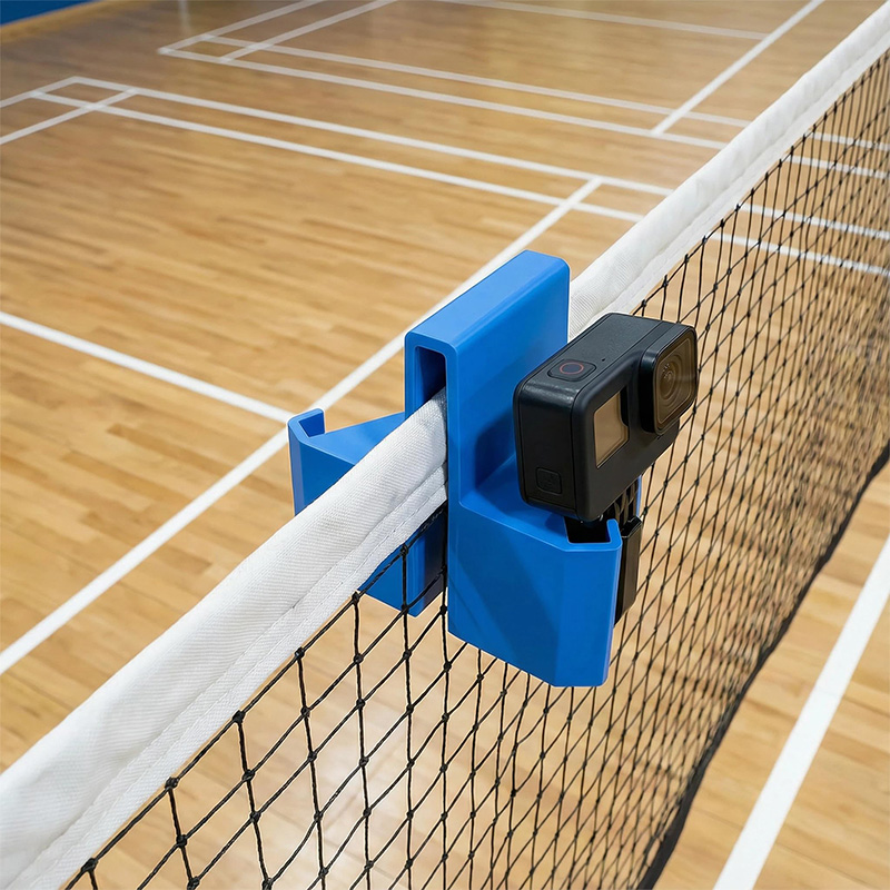 Penyangga Kamera Jaring Tenis  - Badminton Video ulasan dan harga