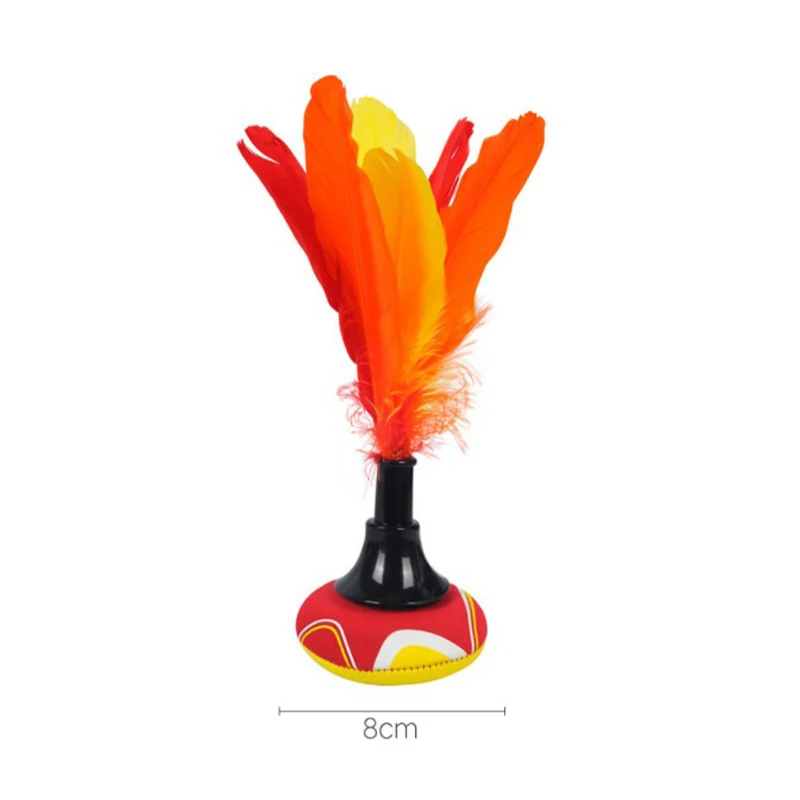 Shuttlecock Bulu India yang Me - Badminton Fun Game ulasan dan harga